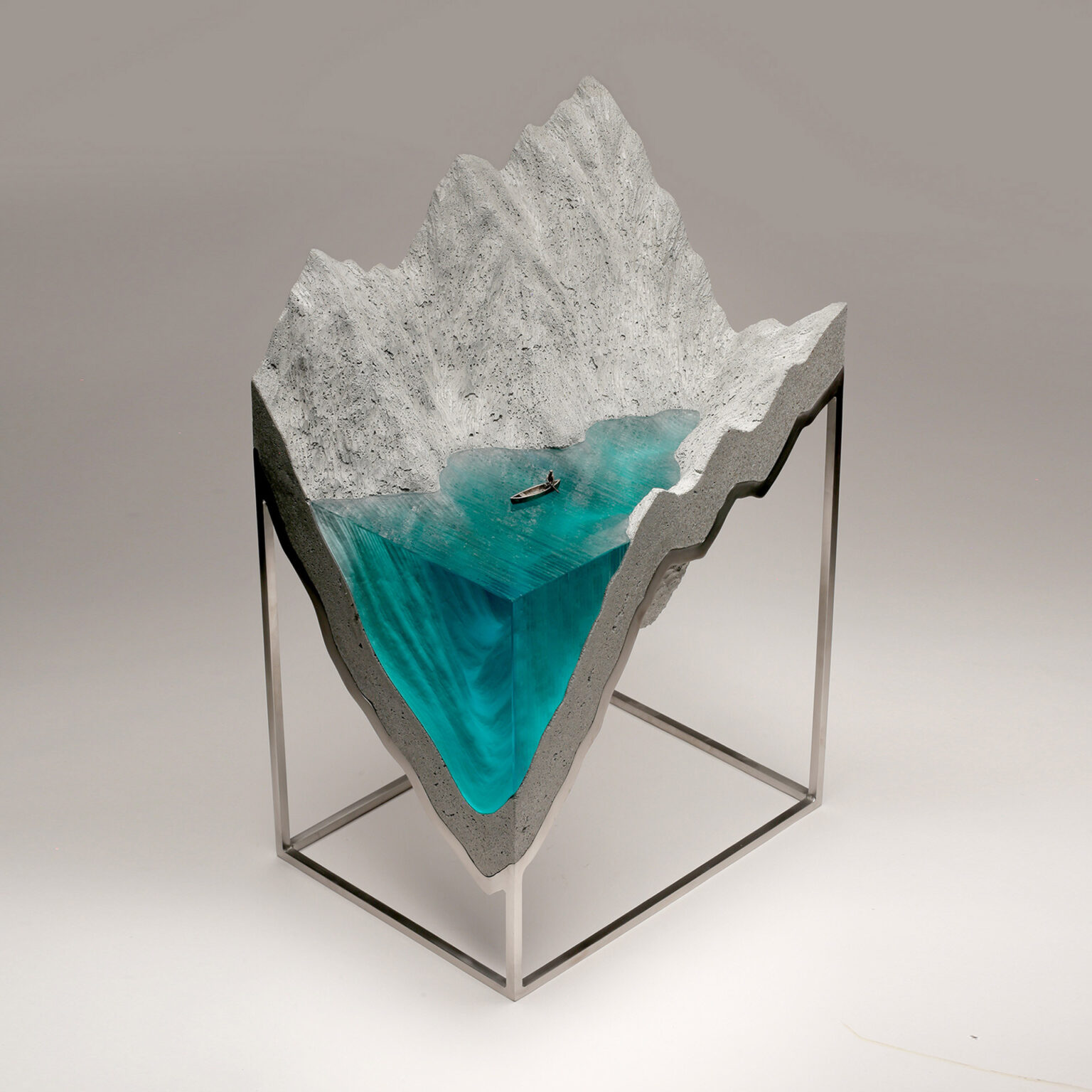 Dive into the world of contemplation with Ben Young's new aquatic sculptures