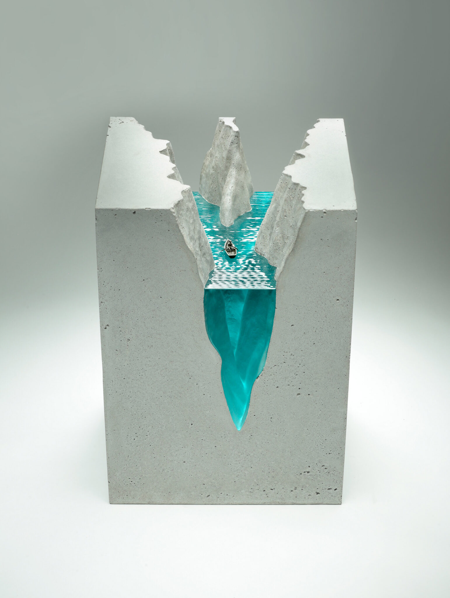 Dive into the world of contemplation with Ben Young's new aquatic sculptures