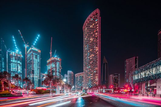 Neon-Streaked Cityscapes In The Glow Series By Xavier Portela | FREEYORK