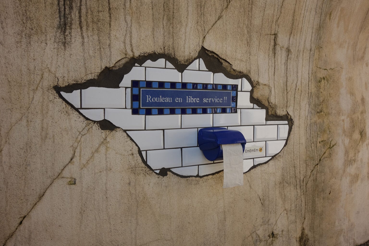 The Pavement Surgeon: Ememem Converts Streets into Mosaic Art