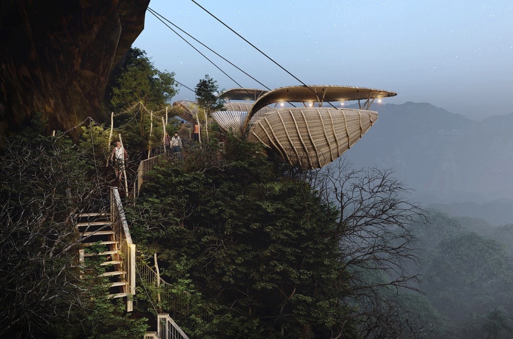 Birds-eye View at a Mountain’s Edge: Thilina Liyanage's Sky Restaurant
