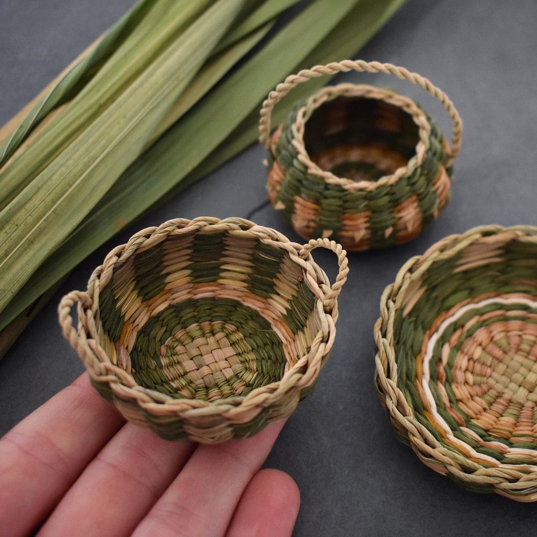 foraged fibers woven baskets 7