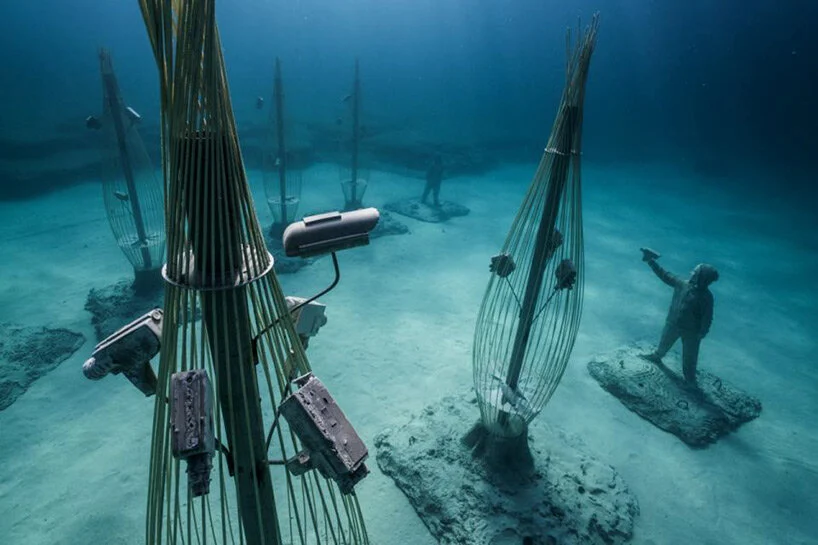 jason decaires taylor submerges forest installation underwater cyprus designboom 0005