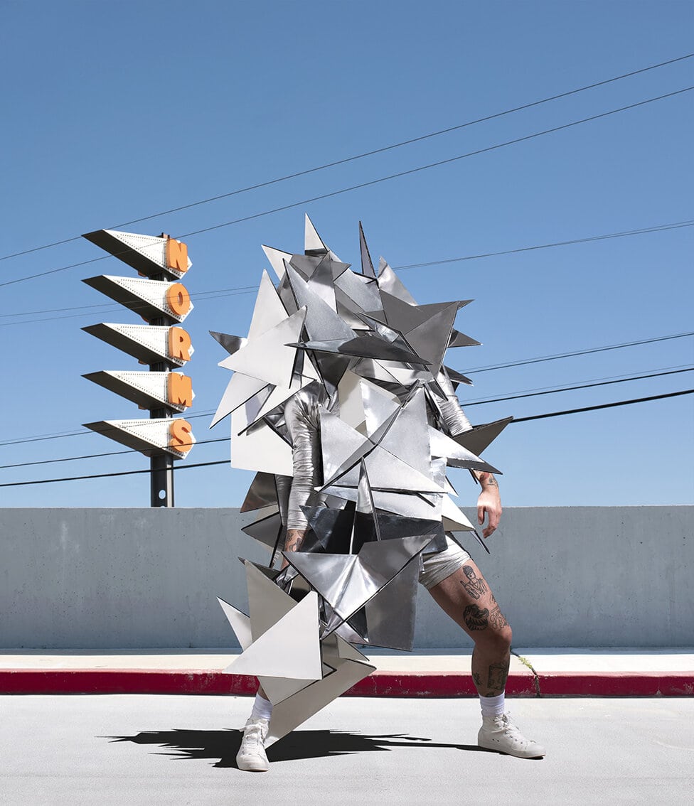 Gerwyn Davies' Fun and Brightly-colored Costumes Make You Question Your Own Fashion Choices