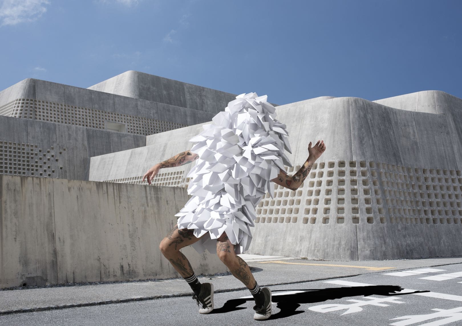 Gerwyn Davies' Fun and Brightly-colored Costumes Make You Question Your Own Fashion Choices