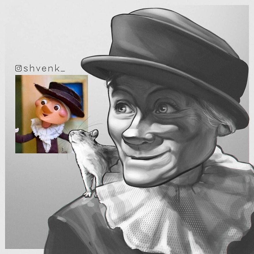 A Russian artist makes her favorite Soviet cartoon heroes more realistic 28 Pics 615c1b18d36a1 880