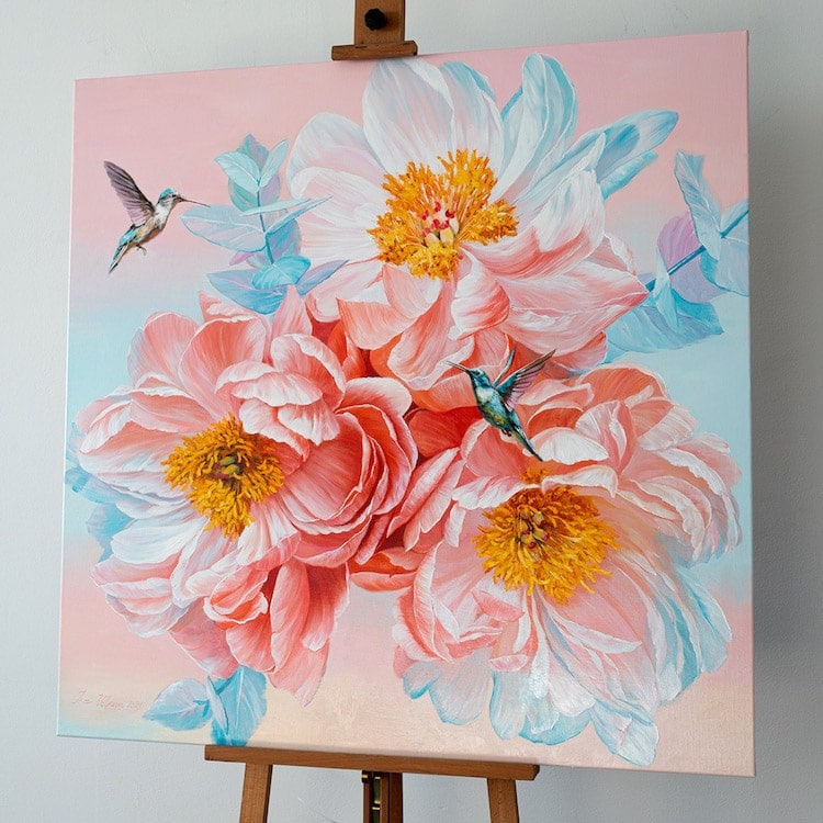 ira volkova floral painting 10