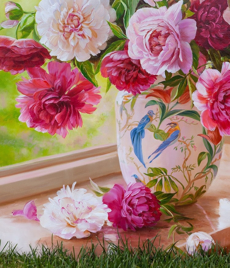 ira volkova floral painting 11