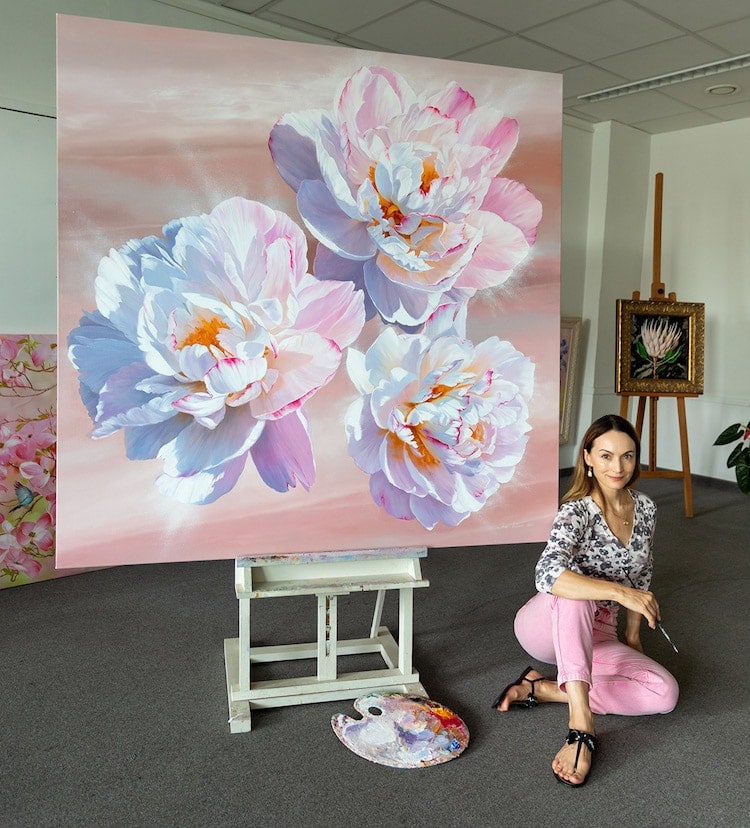ira volkova floral painting 3