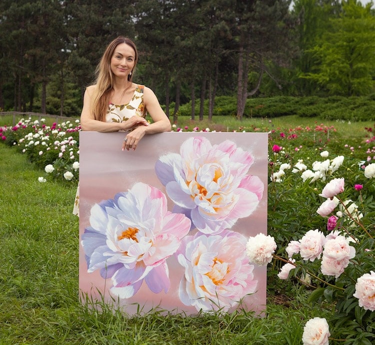 ira volkova floral painting 9