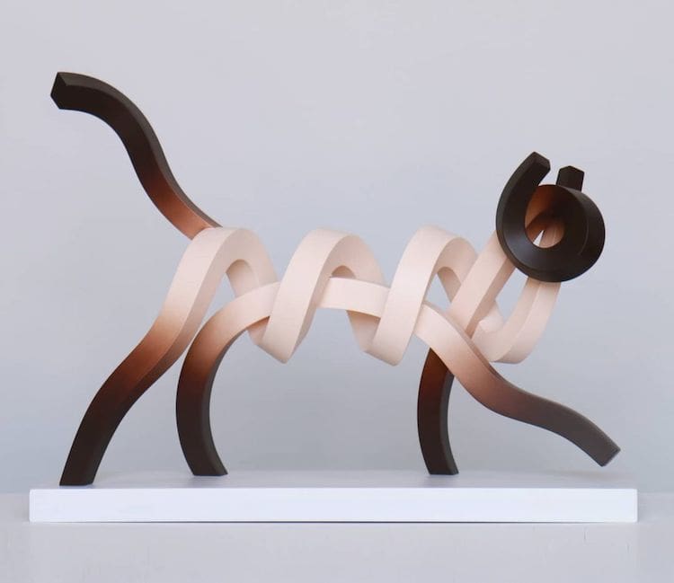 lee sangsoo abstract animal sculptures 6 1