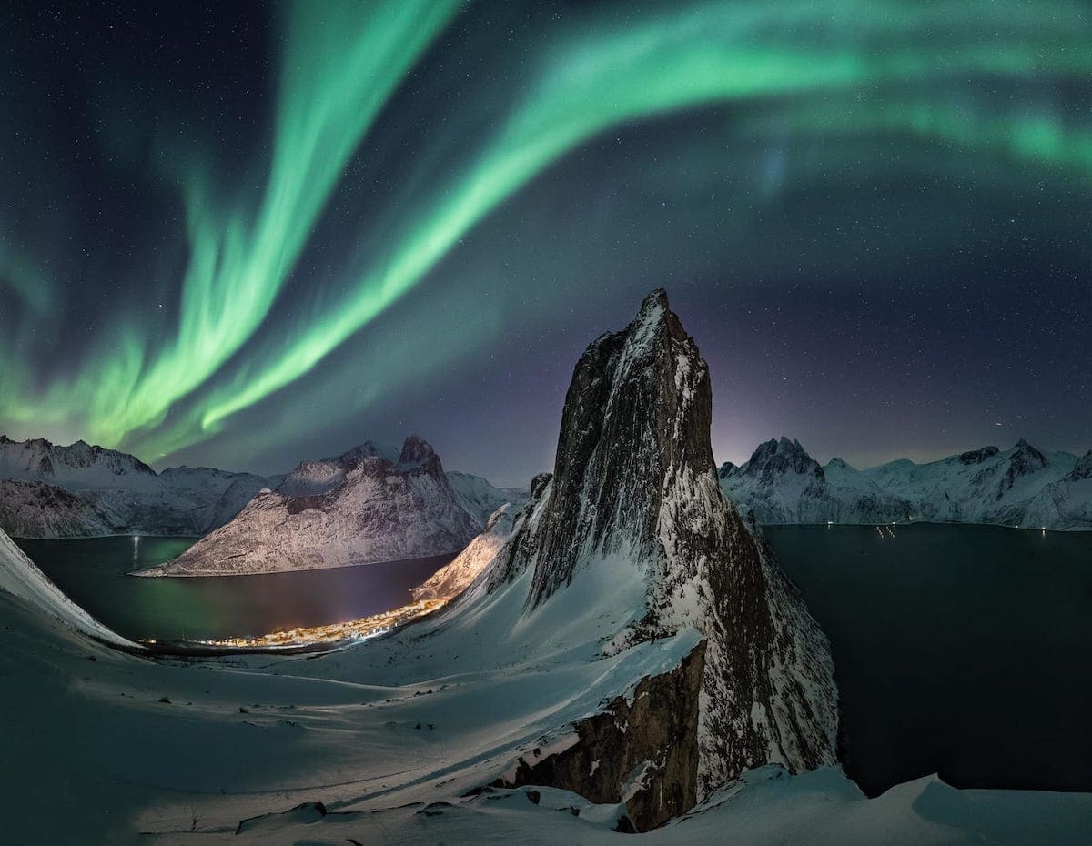 Northern Lights Photographer Year Froydis Dalheim Senja Norway