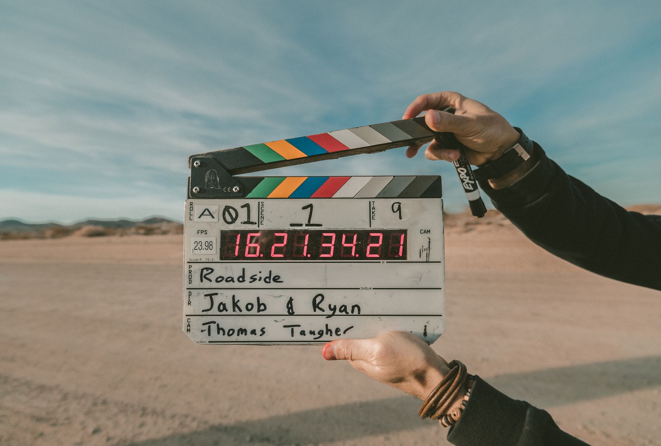 6 step-by-step guide to creating a stunning videos in 2022 clap board roadside jakob and ryan