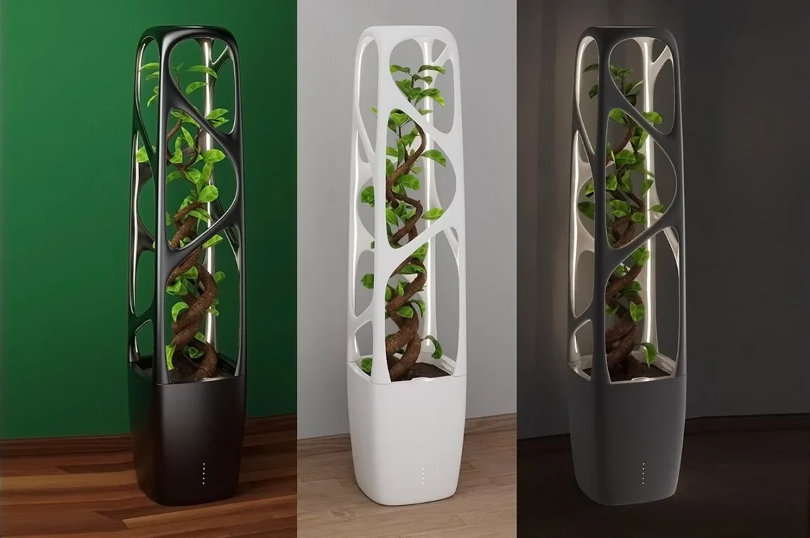 klaustrafloria sculptural indoor planter yanko design hero