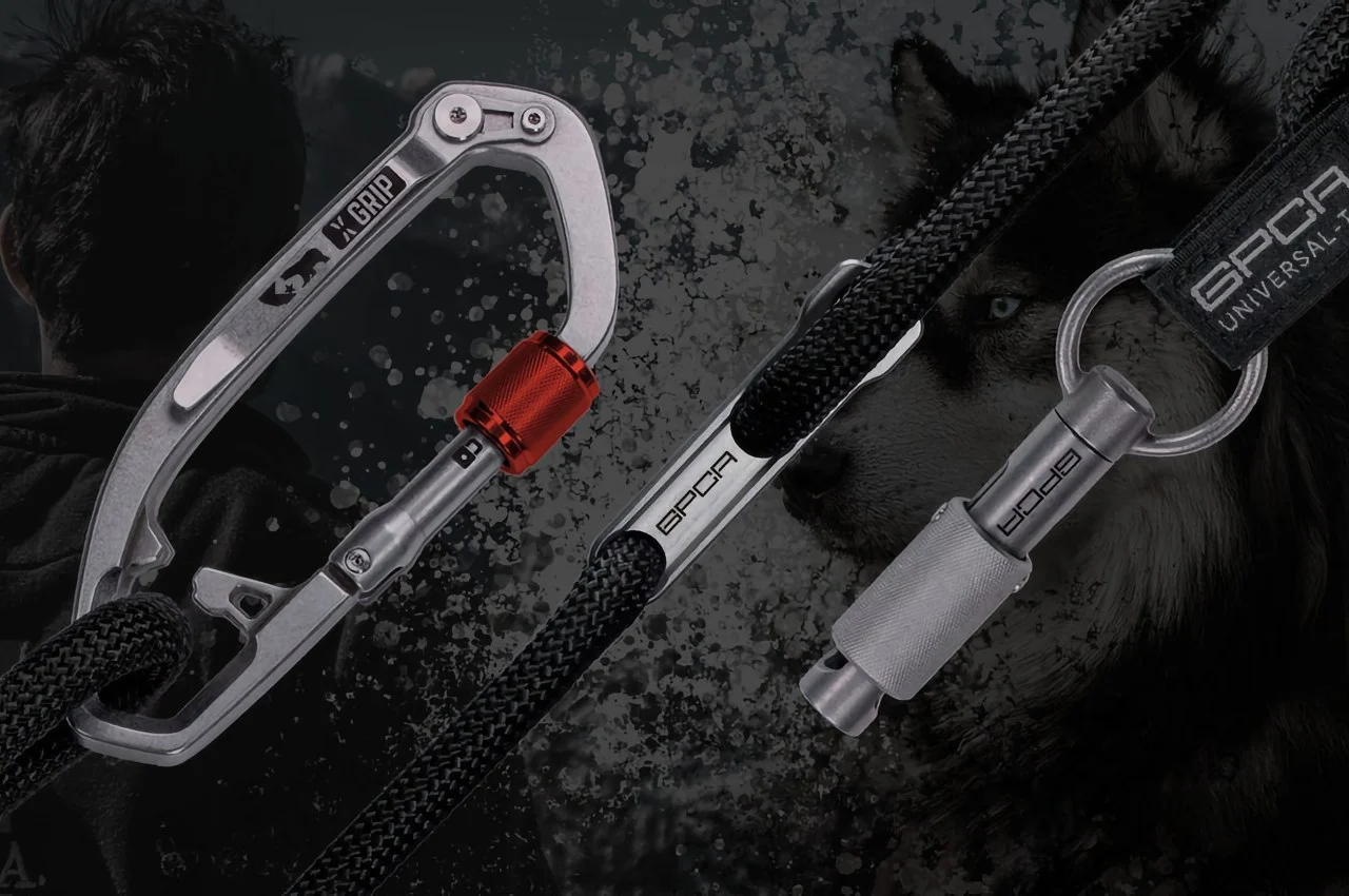 this carabiner and pocket clip re think the full leash system hero