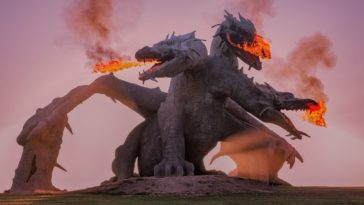 zmei gorynich dragon statue 10