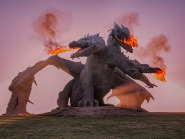 zmei gorynich dragon statue 10