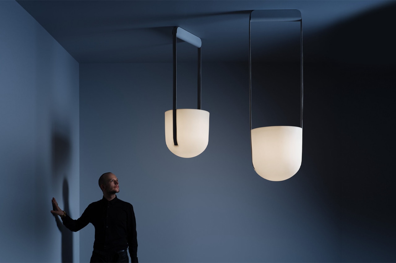 Bring the Jungle Indoors With This Unique Light Fixture-Planter Combo
