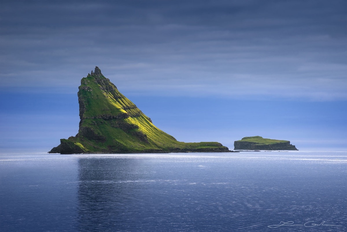 Timeless Mountain Island Faroe Islands Gintchin Fine Art