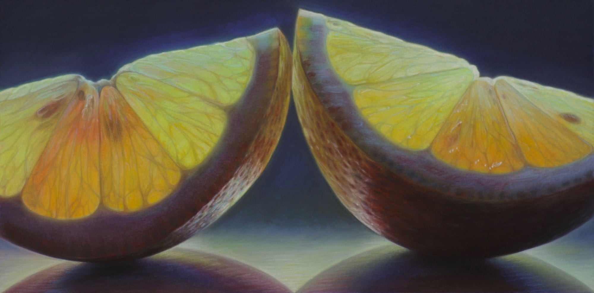 The Fruit of His Labor: Artist Dennis Wojtkiewicz Finds Nourishment in Slices of Fruits
