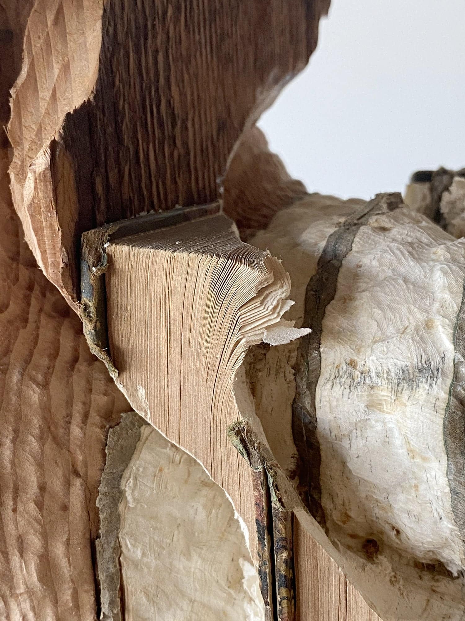"The Garden" by Maskull Lasserre: A Totem-Style Sculpture Compressing 18th Century Botanical Texts