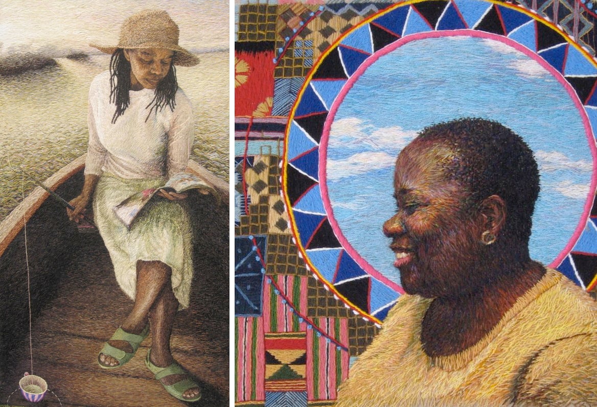Ruth Miller: A Contemporary Artist Who Uses Wool Tapestries and Thread Drawings to Enhance Light and Shadow