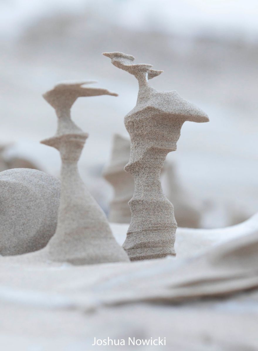 wind eroded sand sculptures joshua novicki 2