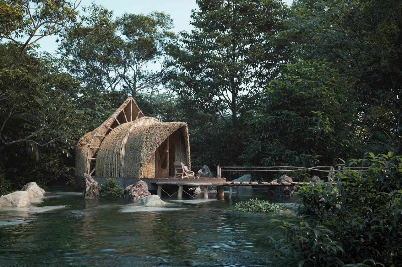 Sri Lankan Architect's Glamping Cabin: A Nature Lover's Dream Come True