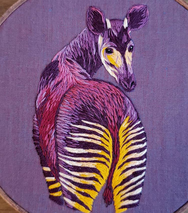 laura mcgarrity animal embroidery art 10