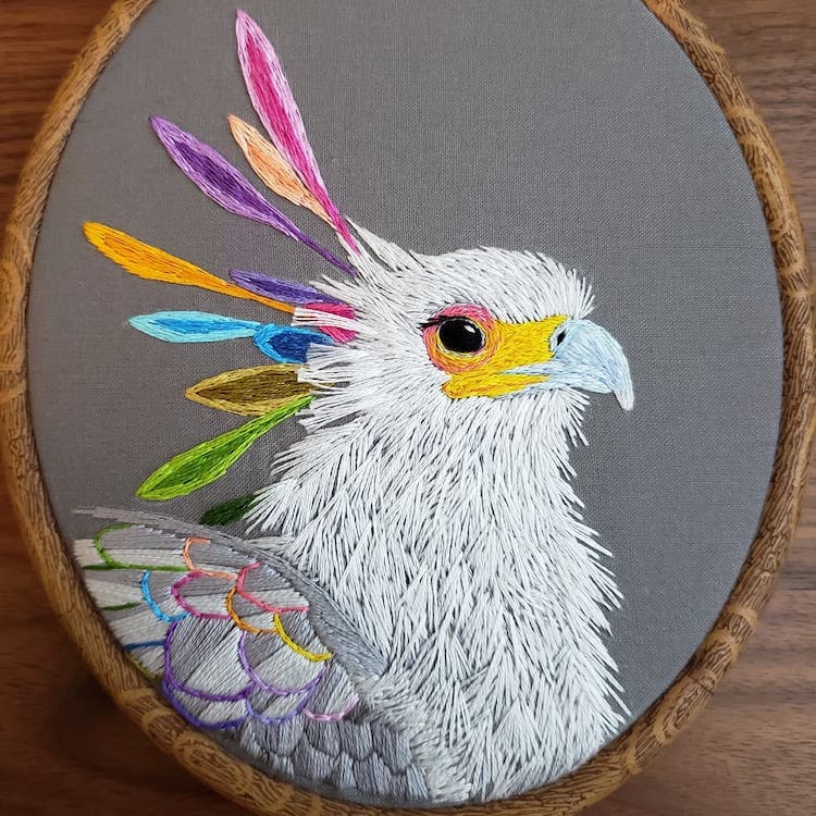 laura mcgarrity animal embroidery art 8