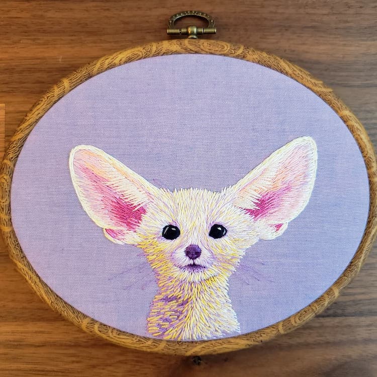 laura mcgarrity animal embroidery art 9