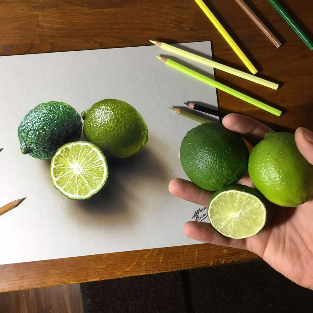 realistic drawings 3d effects marcello barenghi 20
