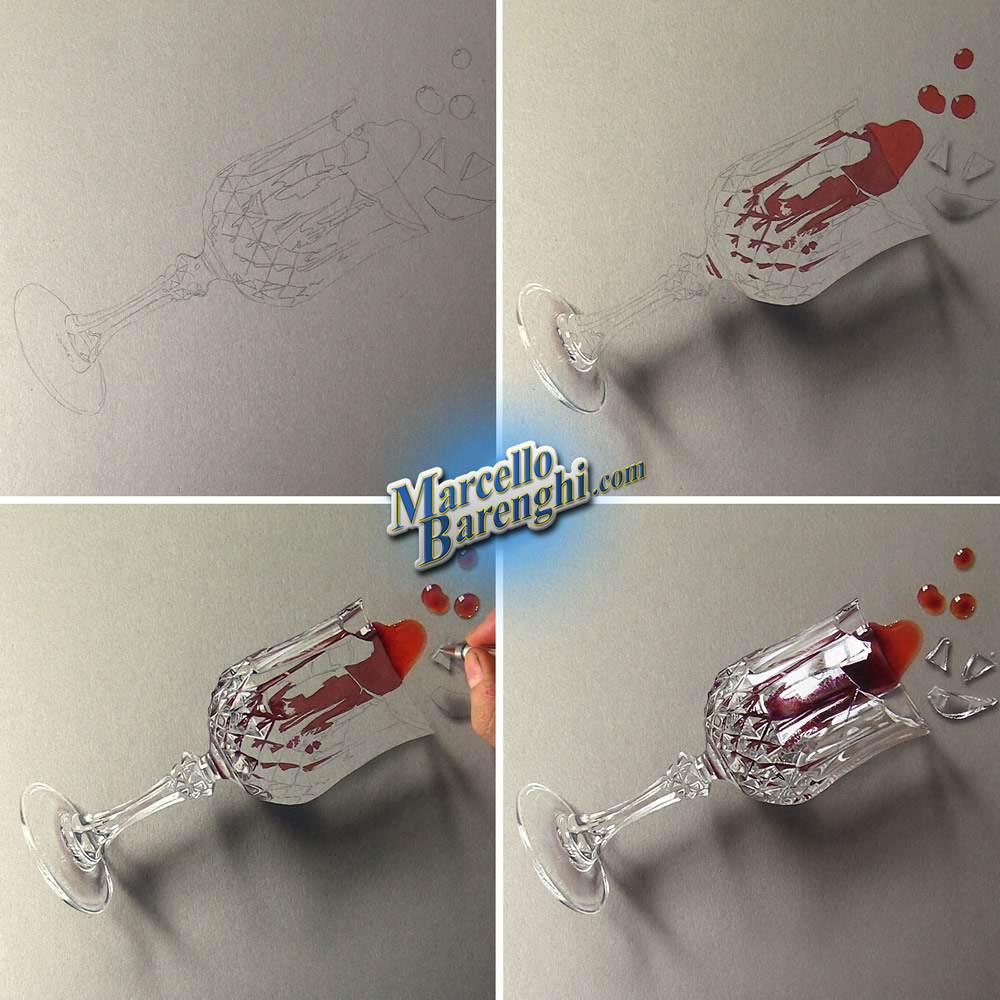 realistic drawings 3d effects marcello barenghi 27