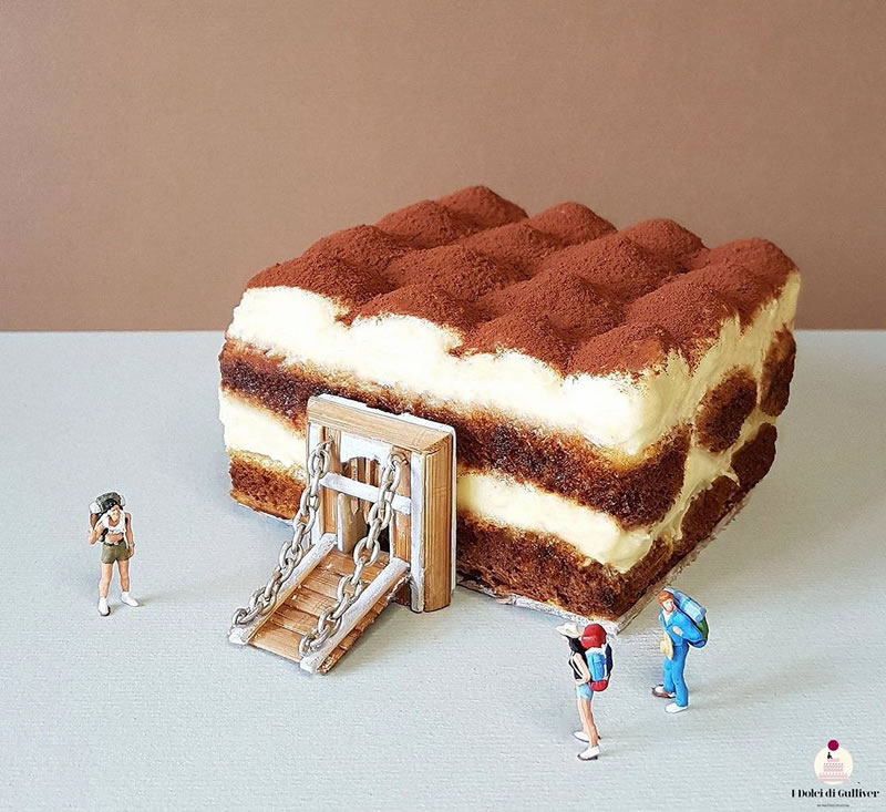 Matteo Stucchi's Incredible Dessert Worlds: Miniature Creations with a Playful Touch