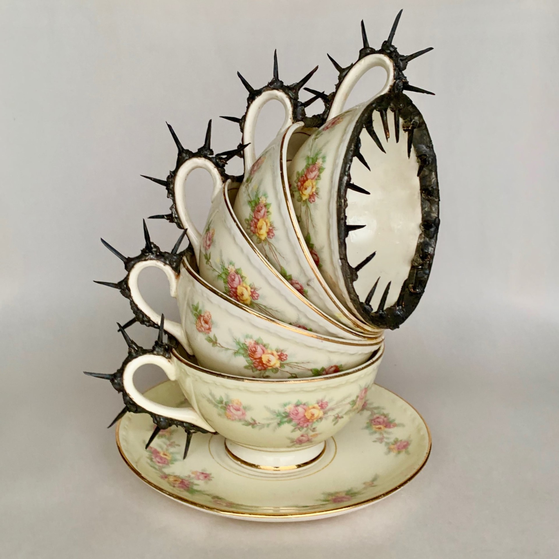Glen Taylor's Whimsical Porcelain Sculptures Provoke Thought on Imperfection and Repair