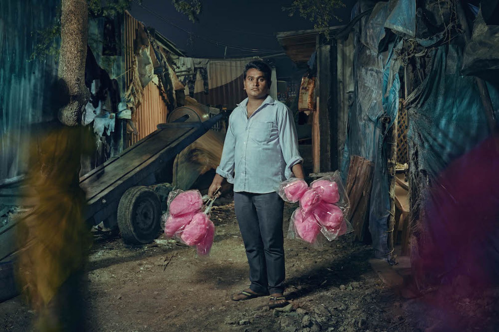 The Candy Men: A Portrait Series of Cotton Candy Sellers in Mumbai
