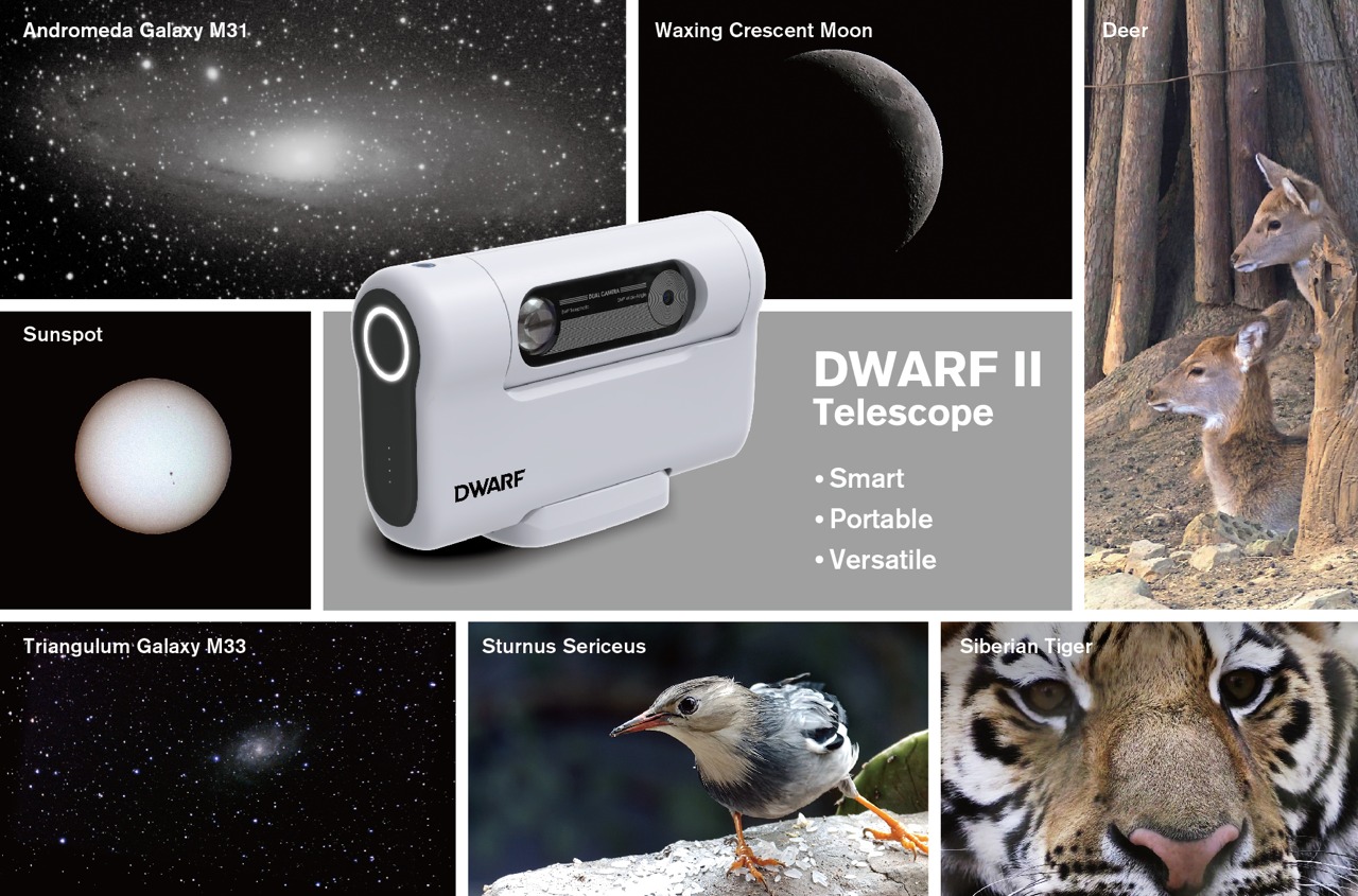 this portable smart telescope makes stargazing and birdwatching easy 01
