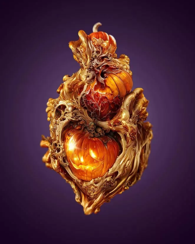 Creepy but Cool: Andrejs Pidjass Uses AI to Generate Stunning Hearts