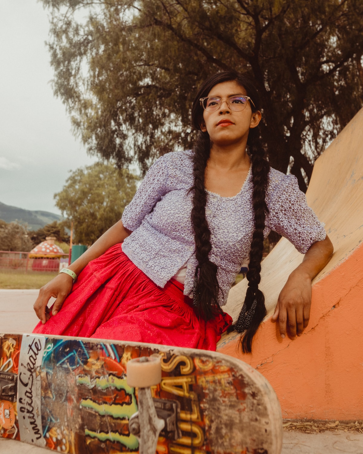 Exploring Bolivia's Cholitas Bravas: Photographer Celia D. Luna Shines a Light on Indigenous Women Skaters
