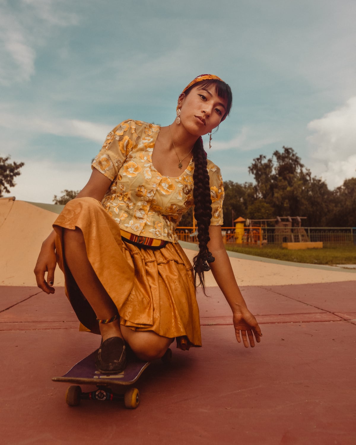 Exploring Bolivia's Cholitas Bravas: Photographer Celia D. Luna Shines a Light on Indigenous Women Skaters