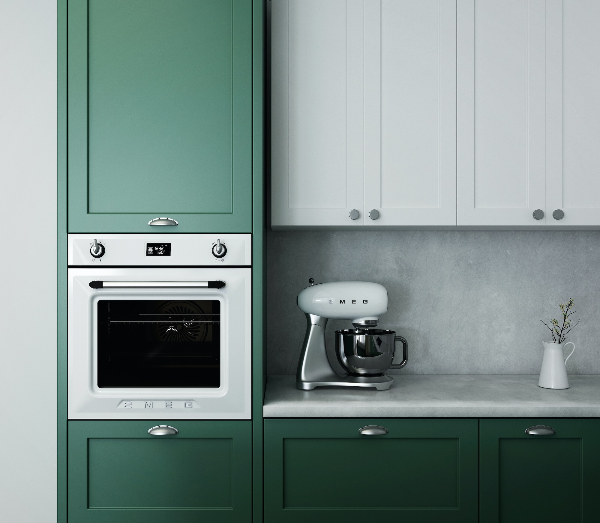 Reviving a Dated Kitchen: A Guide to Bringing Your Space Up to Date white ceramic mug on white ceramic saucer on white wooden cabinet