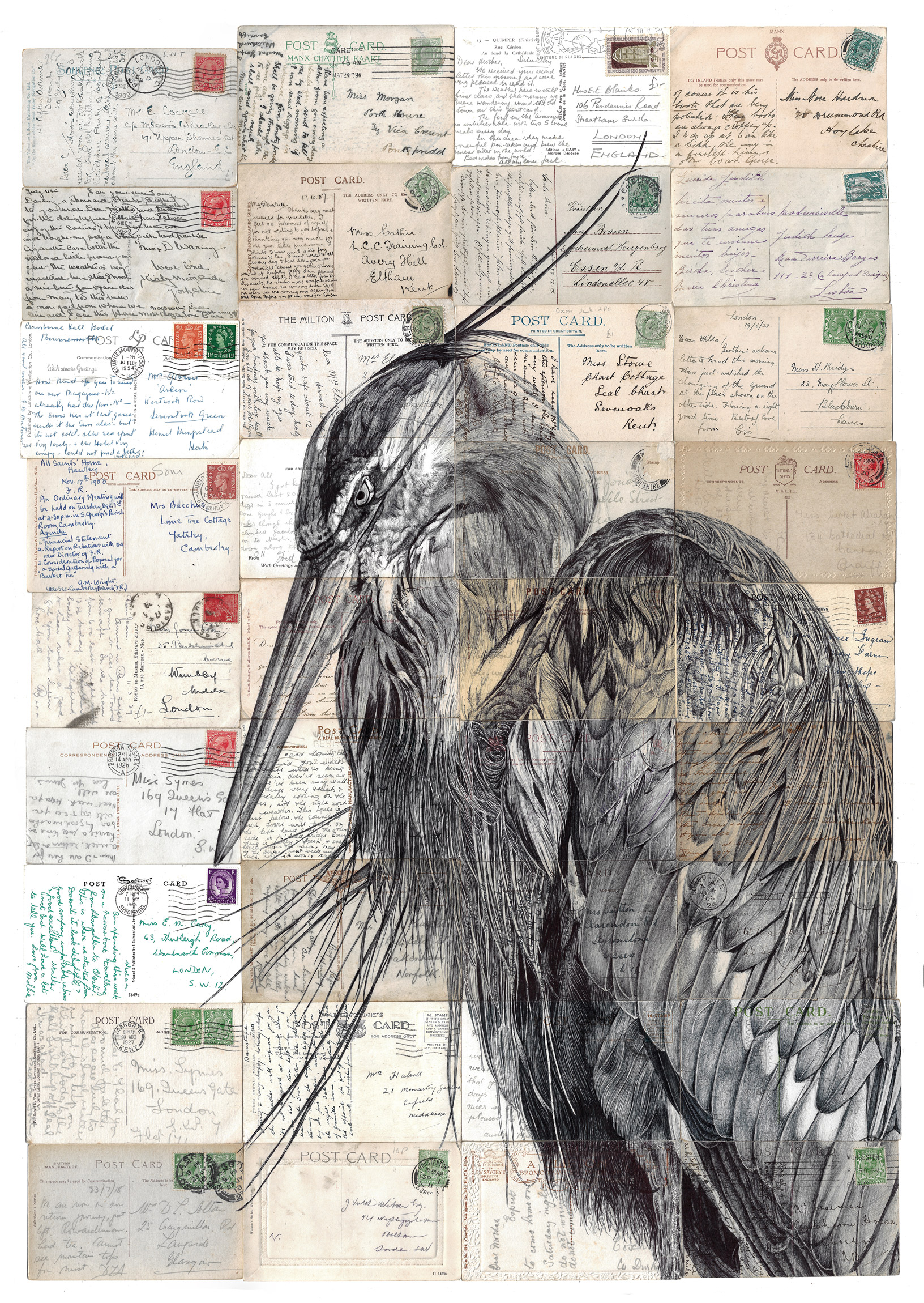 A Montage of Memories: Exploring the Unique Art of Mark Powell