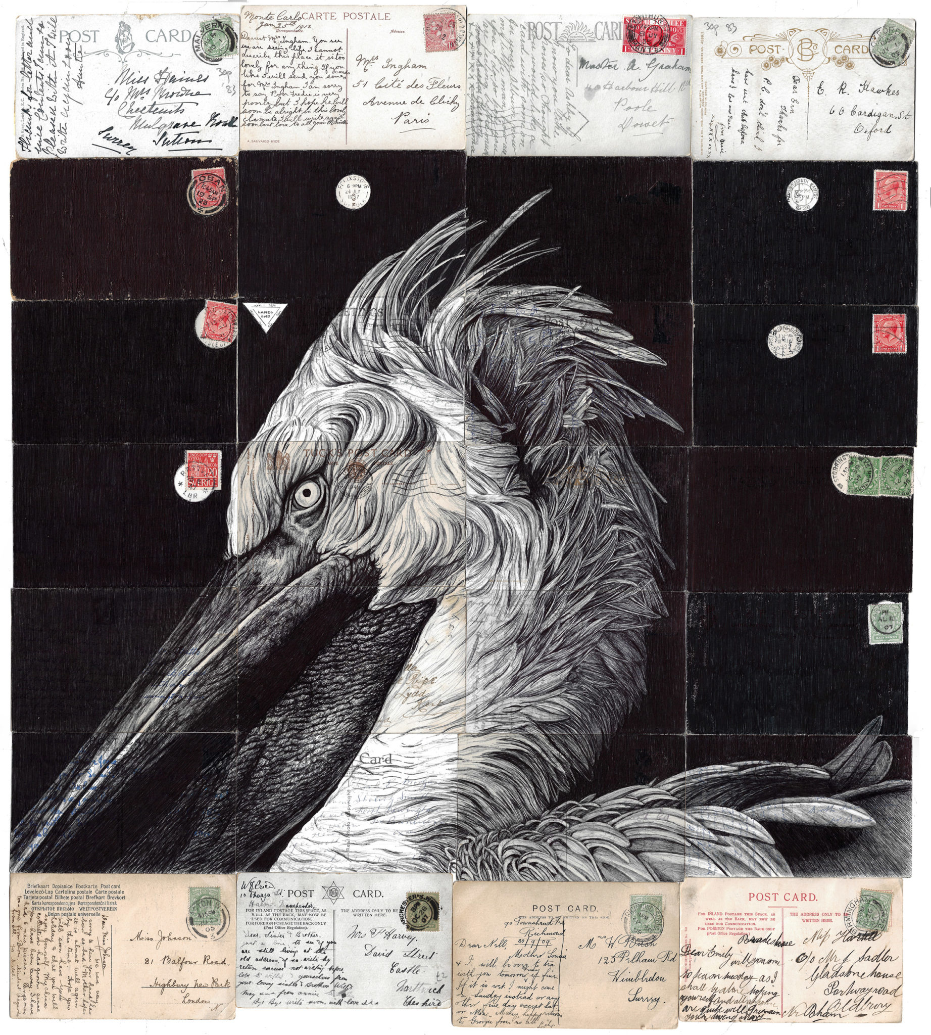 A Montage of Memories: Exploring the Unique Art of Mark Powell