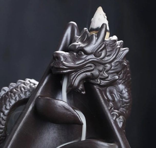 Experience ZenMood's Dragon Waterfall Incense Burner| FREEYORK