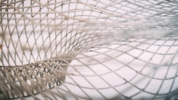 photo of gray net