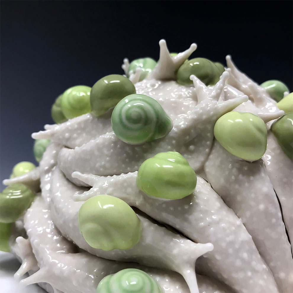 Exploring the Dynamic Natural World through Bethany Krull's Art a close up of food