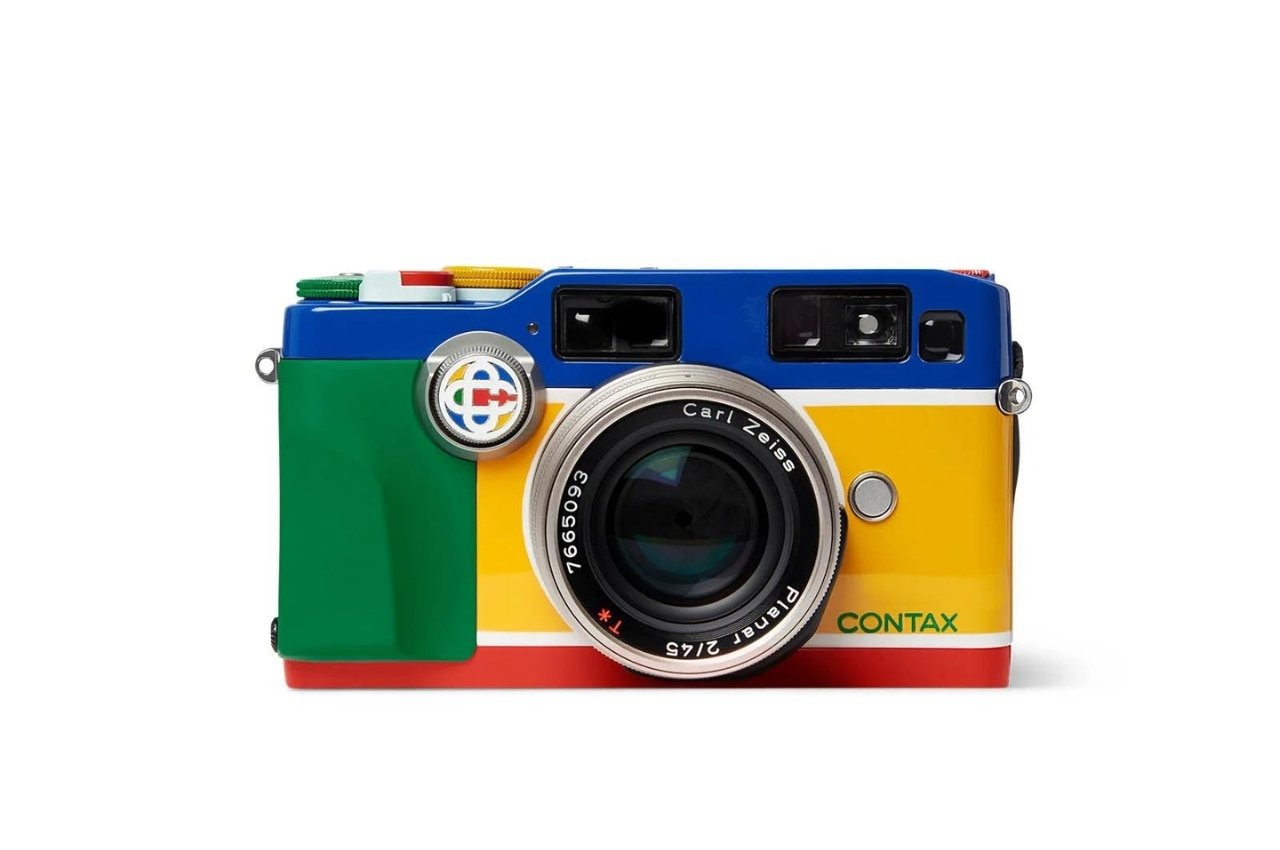 Merging Nostalgia with Modernity: The Reimagined Contax G2 Camera a close up of a camera