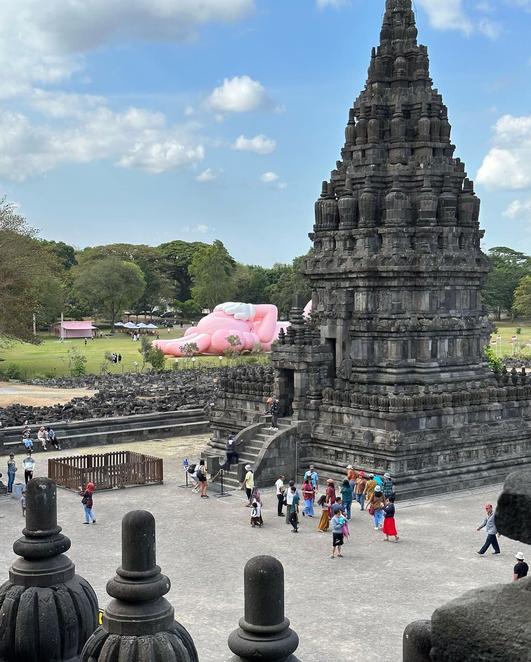 KAWS Arrives in Indonesia: A Fusion of Ancient and Modern Art