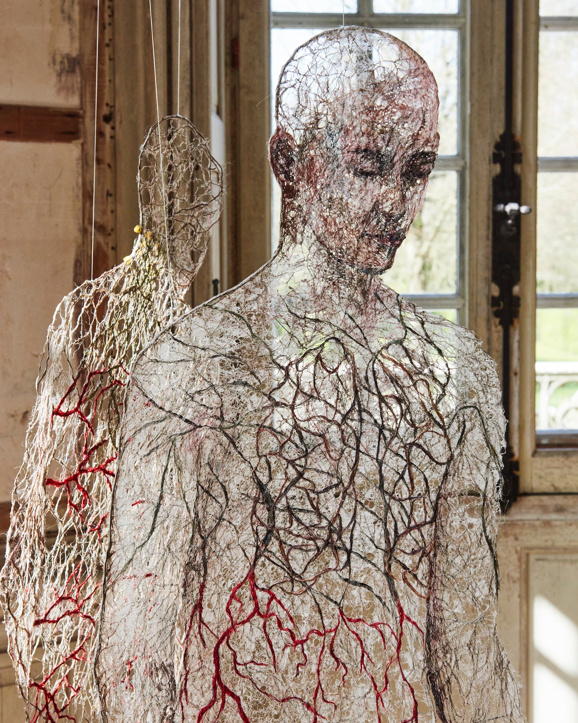 Raija Jokinen's Artistry: Fusing Nature's Patterns with Human Anatomy