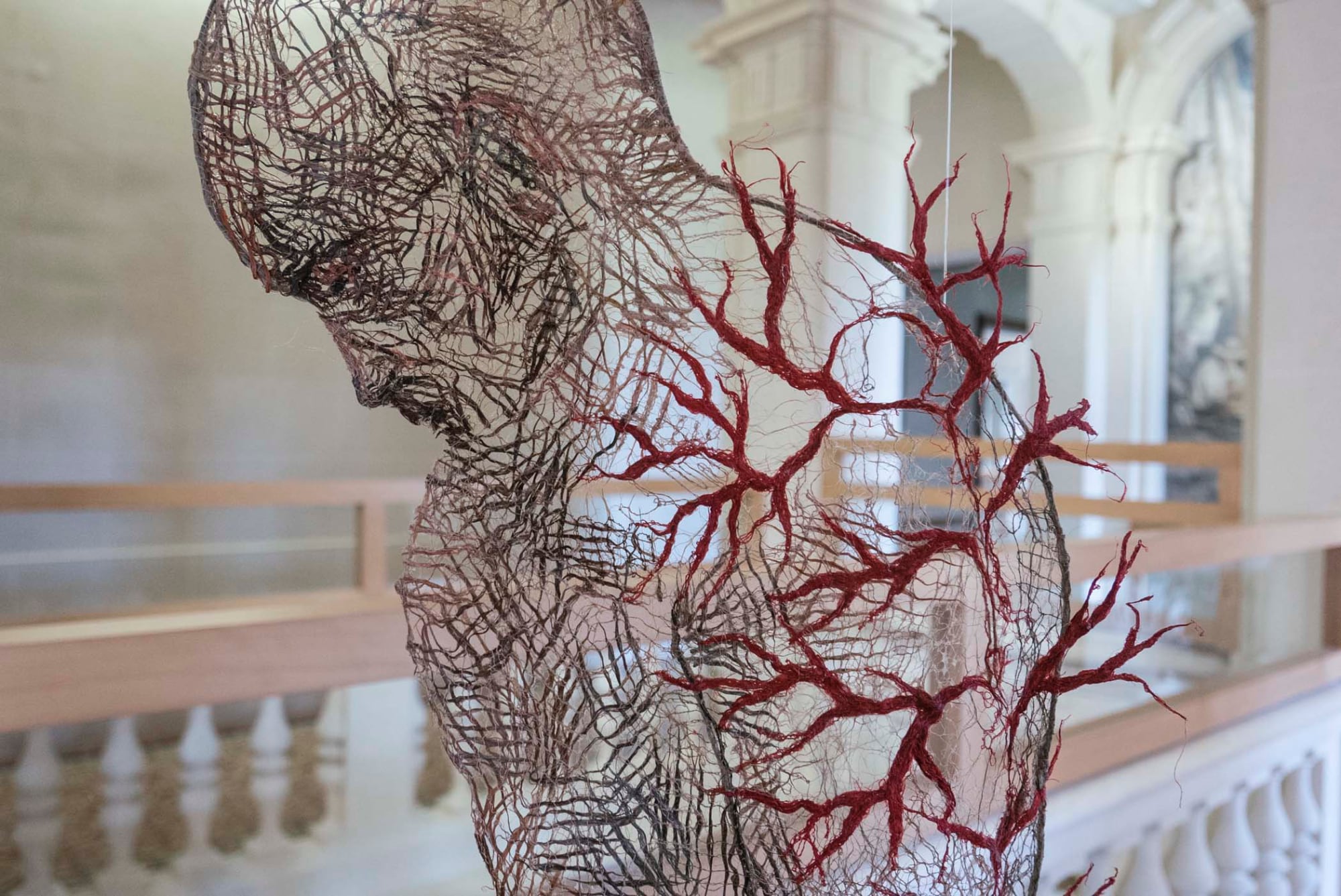 Raija Jokinen's Artistry: Fusing Nature's Patterns with Human Anatomy